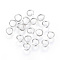 Tarnish Resistant 304 Stainless Steel Open Jump Rings, Metal Connectors for DIY Jewelry Crafting and Keychain Accessories, Stainless Steel Color, 20 Gauge, 5x0.8mm, Inner Diameter: 3.5mm