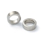 Non-Tarnish 201 Stainless Steel Spacer Beads, Tube, Stainless Steel Color, 3x1mm, Hole: 2mm