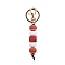 Silicone Keychains, with Metal Clasps, Rugby, 10.5cm