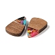 Подвески из смолы и дерева WOOD-S061-02C-2