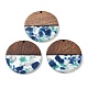 Подвески из смолы и ореха FIND-R051-05E-1