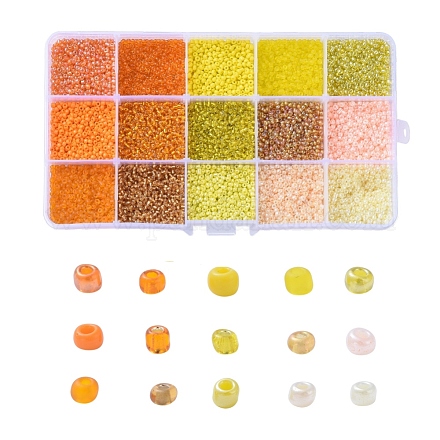 Бисер из стекла  SEED-JQ0001-01C-2mm-1