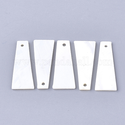Подвески из пресноводных оболочек SHEL-S274-46C-1