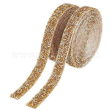 Самоклеящаяся лента со стразами DIY-WH0386-33-1