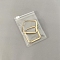 PVC Anti Oxidation Zip Lock Bags, Transparent Antitarnish Jewelry Packing Storage Pouch, Rectangle, Clear, 10x7x0.03cm