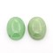 Natural Gemstone Cabochons, Oval, Aventurine, 25x18x5~7mm