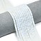Synthetic Opalite Beads Strands, Frosted, Disc Beads, Heishi Beads, 4~4.5x2~2.5mm, Hole: 1mm, about 155~157pcs/strand, 15.24 inch(38.7cm)