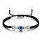 Sweet Accessories Ceramic Beaded Bracelet Personalized Full Beaded Bracelet Lotus Crown Bracelet