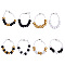 Golf Counter Beads Golf Beads Count Stroke Score Counter Golf Stroke Counter Bracelets Golf Beads to Count Strokes for Novice Golf Elderly to Remember Scores