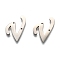 Non-Tarnish 304 Stainless Steel Links Connectors, Letter, for Personalized Name Necklace Making, Letter.V, 18x15x1.5mm, Hole: 0.9mm