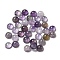Natural Amethyst Cabochons, Half Round, 5x2.5mm