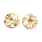 Brass Beads, Cadmium Free & Nickel Free & Lead Free, Flat Round, Real 18K Gold Plated, 6x6x1.5mm, Hole: 1.2mm