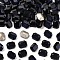 Preciosa® MAXIMA Crystal Fancy Stones, Czech Crystal, 435 34 222 Octagon, Dura Foiling, 30280 Dark Indigo, 8x6mm