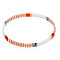 Vintage Style Glass Seed Beaded Stretch Bracelets for Women, Mixed Color, Inner Diameter: 6-1/4 inch(16cm)~6-1/2 inch(16.5cm)