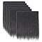 GORGECRAFT 6PCS Fur Square Patches 10