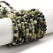 Natural Xiuyu Jade Beads Strands, Round, 4~4.5mm, Hole: 1mm, about 89pcs/strand, 14.84''(37.7cm)