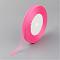 Sheer Organza Ribbon, DIY Material for Ribbon, Deep Pink, 1/2 inch(12mm), 500yards(457.2m)