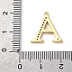 Подвеска из латуни с микропаве из кубического циркония KK-H449-76G-19-4