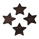Подвески из натурального дерева венге WOOD-T023-80-1