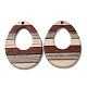 Подвески из дерева венге WOOD-F013-04-2