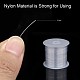1 ролл нейлон провод прозрачный рыбалка нить X-NWIR-R0.2MM-2
