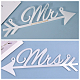 Наборы силиконовых форм для дверных табличек mrs & mr DIY-OC0003-11-3