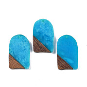 Подвески из смолы и дерева WOOD-F015-13F