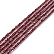 Прозрачные стеклянные бусины GLAA-C019-01B-11