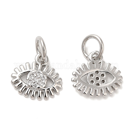 Латунные микро проложить кубического циркония подвески KK-Q775-05P-1