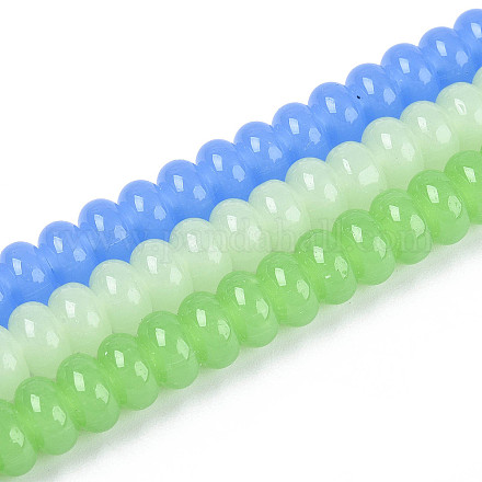 Стеклянные бусины GLAA-T025-6mm-17-1