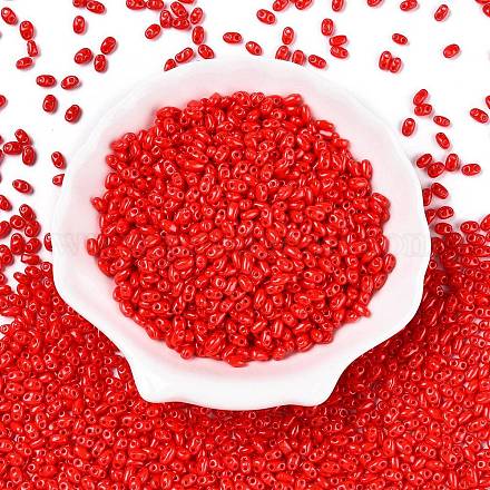 Выпечка краска стеклянные бусины SEED-T006-03S-1