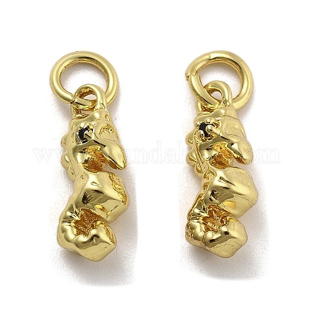 Латунные микро проложить кубического циркония подвески KK-U060-09G-1