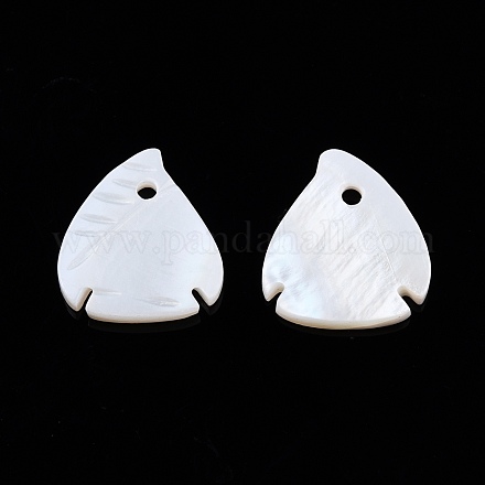 Подвески из натуральных пресноводных ракушек SHEL-N026-202-1