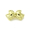 Alloy Beads, Bowknot, Golden, 8x13x4.5mm, Hole: 1.6mm