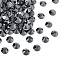 Preciosa® MAXIMA Crystal No Hotfix Flatback Stones, Czech Crystal, Dura Foiling, Round(438 11 615 Chaton Rose), 23980 272 Hematite, SS10(2.7~2.9mm)