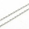 Non-Tarnish 304 Stainless Steel Cable Chain Necklaces, with Lobster Claw Clasps, Stainless Steel Color, 19.6 inch(50cm), 1mm