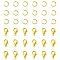 Zinc Alloy Lobster Claw Clasps, with 304 Stainless Steel Open Jump Rings,, Golden, 10x6mm, Hole: 1mm, 80pcs