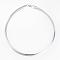Non-Tarnish 304 Stainless Steel Necklaces, with Lobster Clasps, Stainless Steel Color, 138mm(5-7/16 inch)