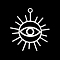 Non-Tarnish 201 Stainless Steel Pendants, Laser Cut, Stainless Steel Color, Evil Eye Pattern, 25.5x22x1mm