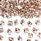 Preciosa® MAXIMA Crystal Fancy Stones, Czech Crystal, 435 23 615 Square, Dura Foiling, 70530 Vintage Rose, 6x6mm