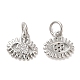 Латунные микро проложить кубического циркония подвески KK-Q775-05P-1