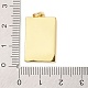 Подвески из латуни с эмалью в стойку KK-P261-05C-G-3