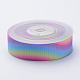 Полиэстер Grosgrain ленты ORIB-N0001-25mm-02-2