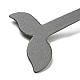Подставка для сережек из искусственной кожи в форме листа CON-PW0001-166B-3