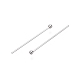 925 штифт с круглой головкой из стерлингового серебра STER-N016-0.4x20mm-P-2