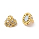 Сплав Rhinestone магнитные застежки X-RB-H116-2-M-4