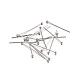 Шариковые головки из нержавеющей стали 304 S-STAS-O105-04-0.6x25-1