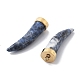 Подвески из натурального содалита STAS-R130-03G-01-2