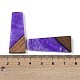Подвески из смолы и дерева WOOD-F015-04A-3