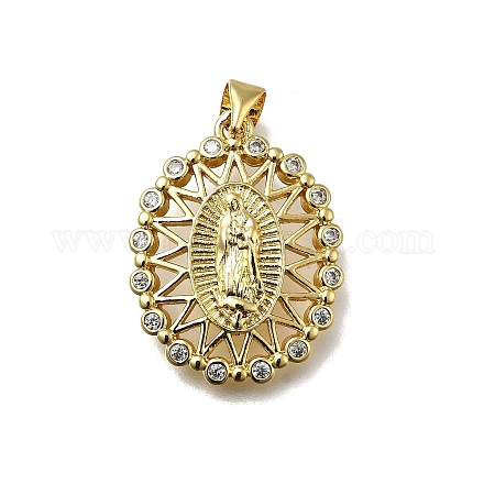 Латунные микро проложить кубического циркония подвески KK-C090-35G-05-1